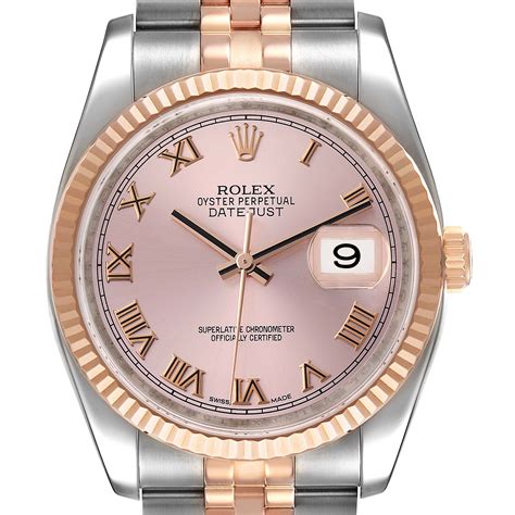 Rolex rose gold datejust